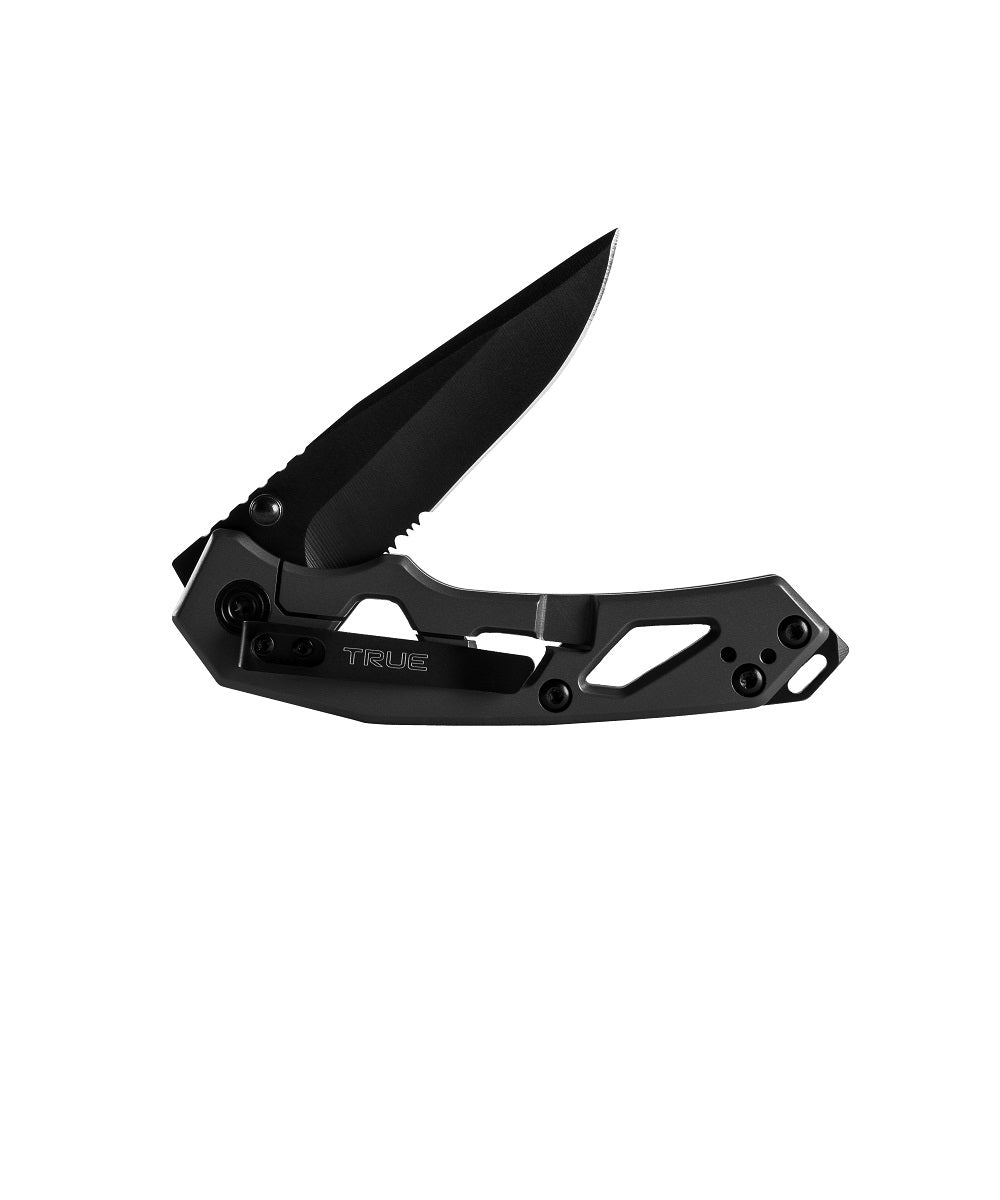 TRUE UTILITY Tactical Knife Pocket Knife Black KYGUNCO