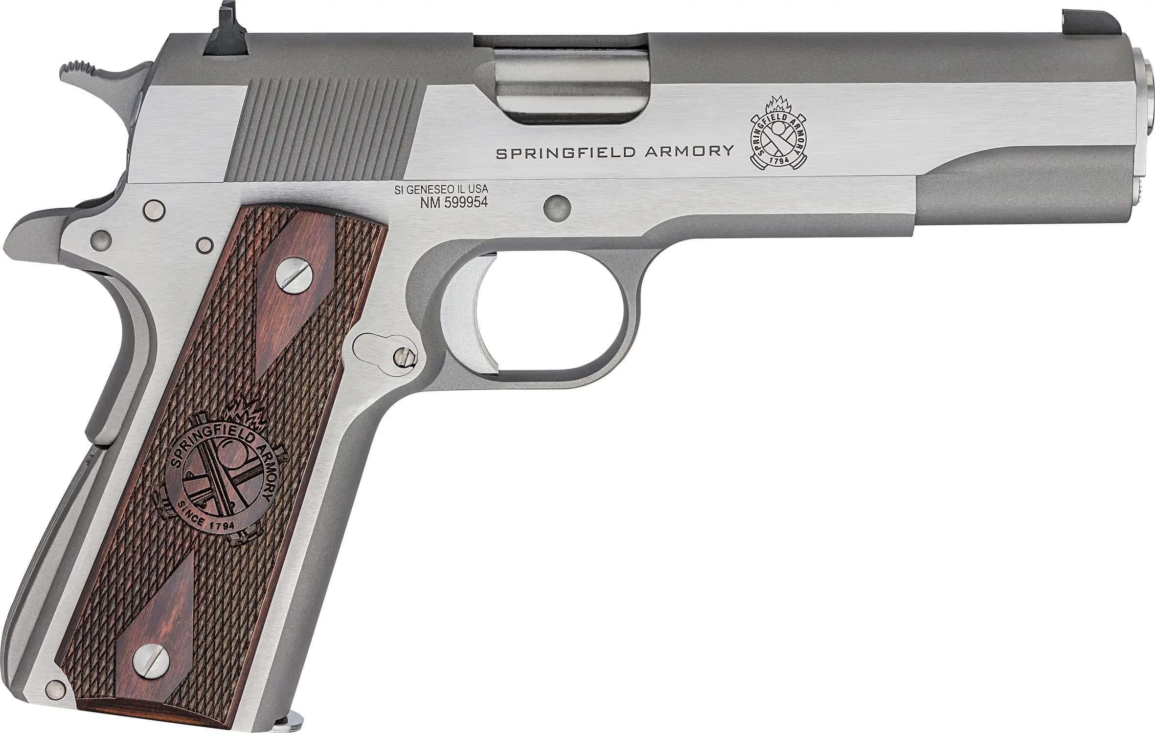 SPRINGFIELD ARMORY 1911 Mil-Spec 45 ACP 5in Stainless 7rd | KYGUNCO