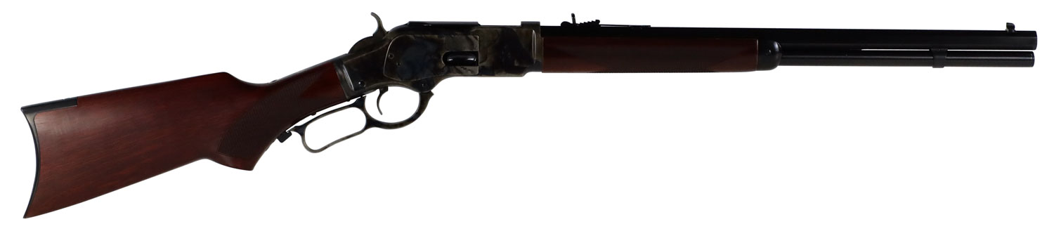 TAYLORS AND COMPANY 1873 Rifle 45 LC 20" 10rd Lever Action Rifle - Black-img-0