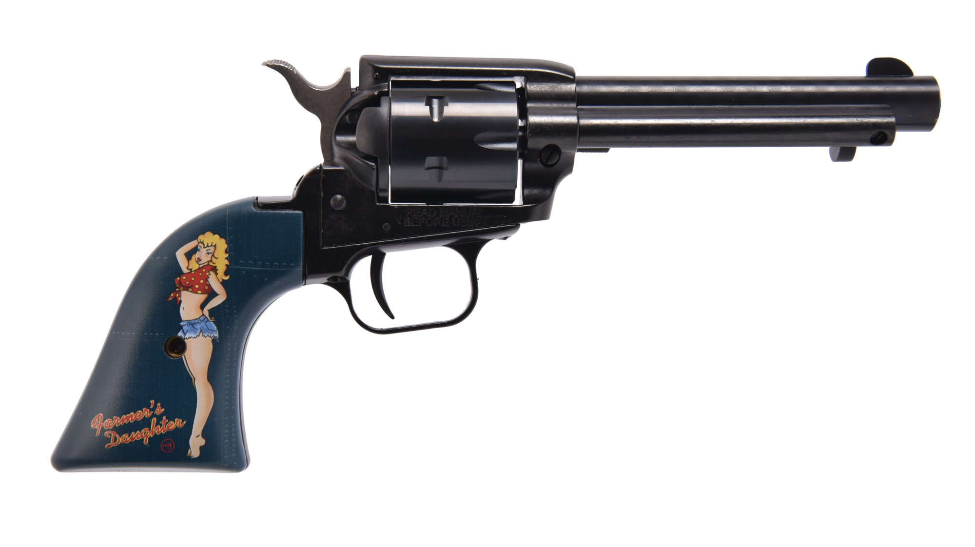 HERITAGE MANUFACTURING Rough Rider Pin Up 22 LR 4.75in Blue 6rd » KYGUNCO
