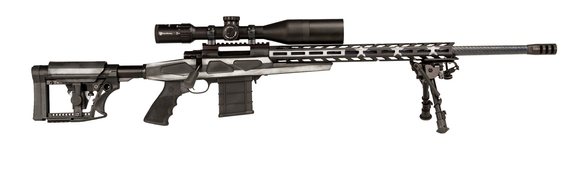 Howa m1500 apc 6 5 creedmoor 24 10rd bolt rifle grey us flag