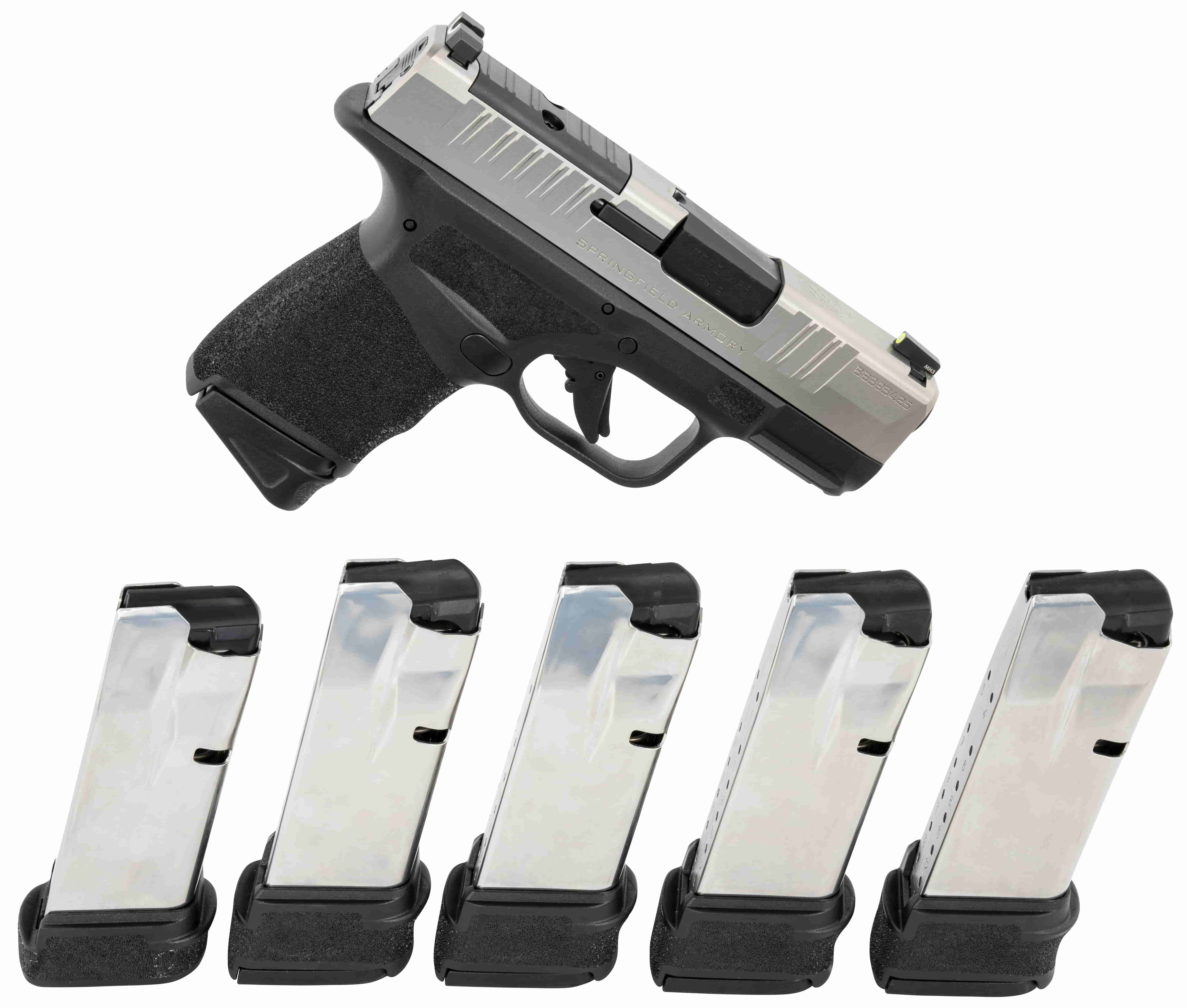 Springfield Armory Hellcat Osp 9mm 3 13rd Optic Ready Pistol Gear Up Package Two Tone Kygunco 4240