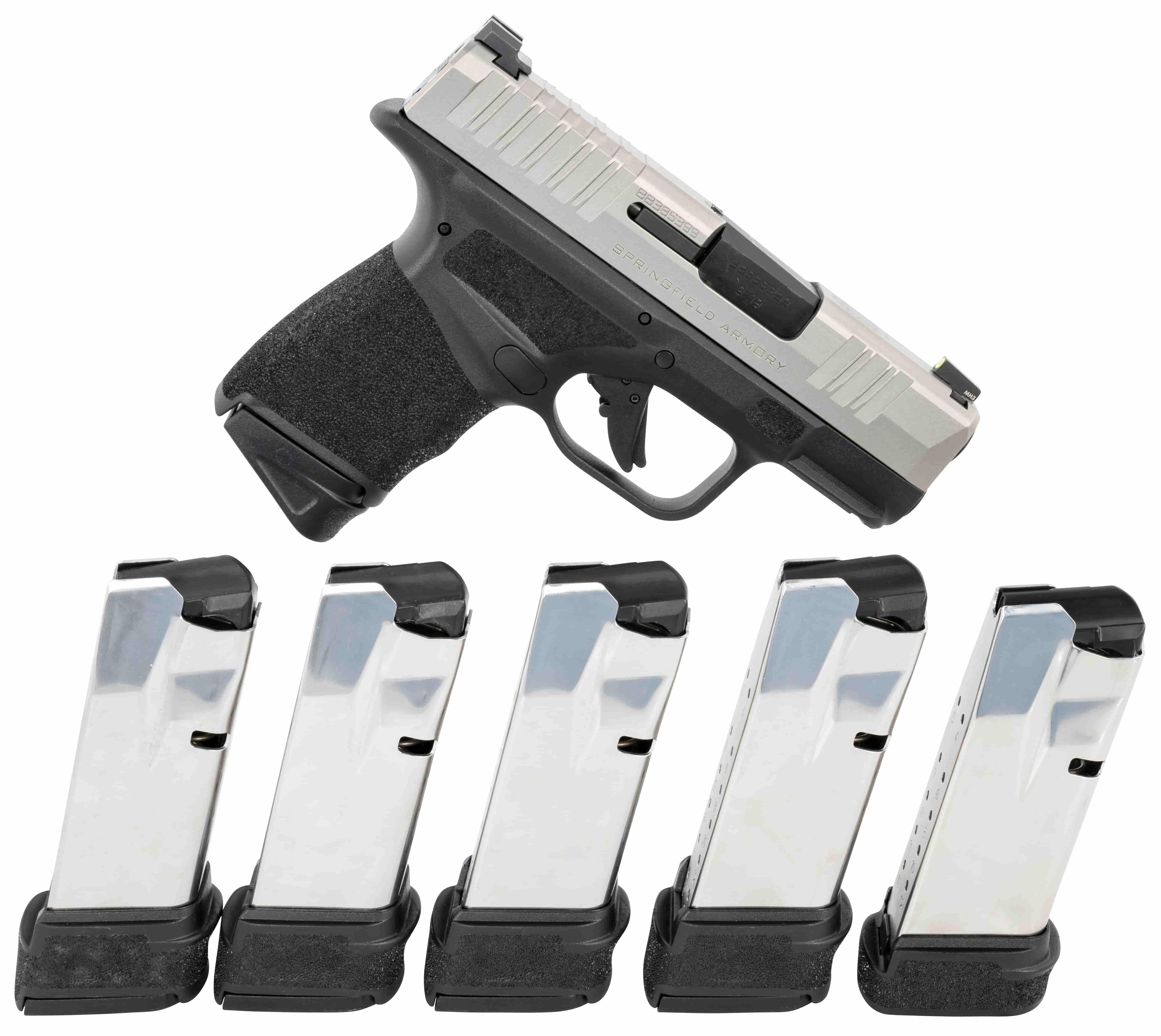 SPRINGFIELD ARMORY Hellcat 9mm 3" 13rd Pistol Stainless / Black