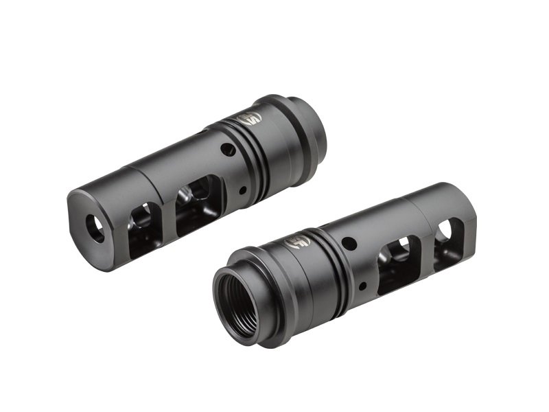 SUREFIRE Muzzle Brake QD 338 Lapua 5/8x24 Threads | Black | KYGUNCO