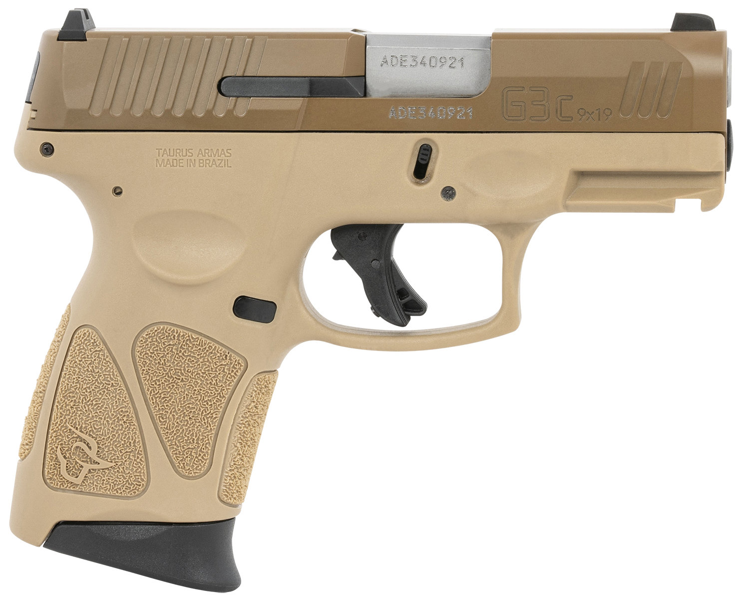 Taurus G3c 9mm 32in Tan 12rd Kygunco 6199