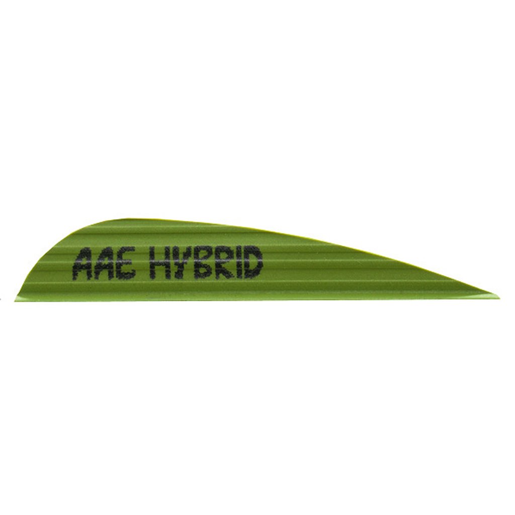 ARIZONA ARCHERY Hybrid 23 Vanes OD Green 2.3" 100pk » KYGUNCO
