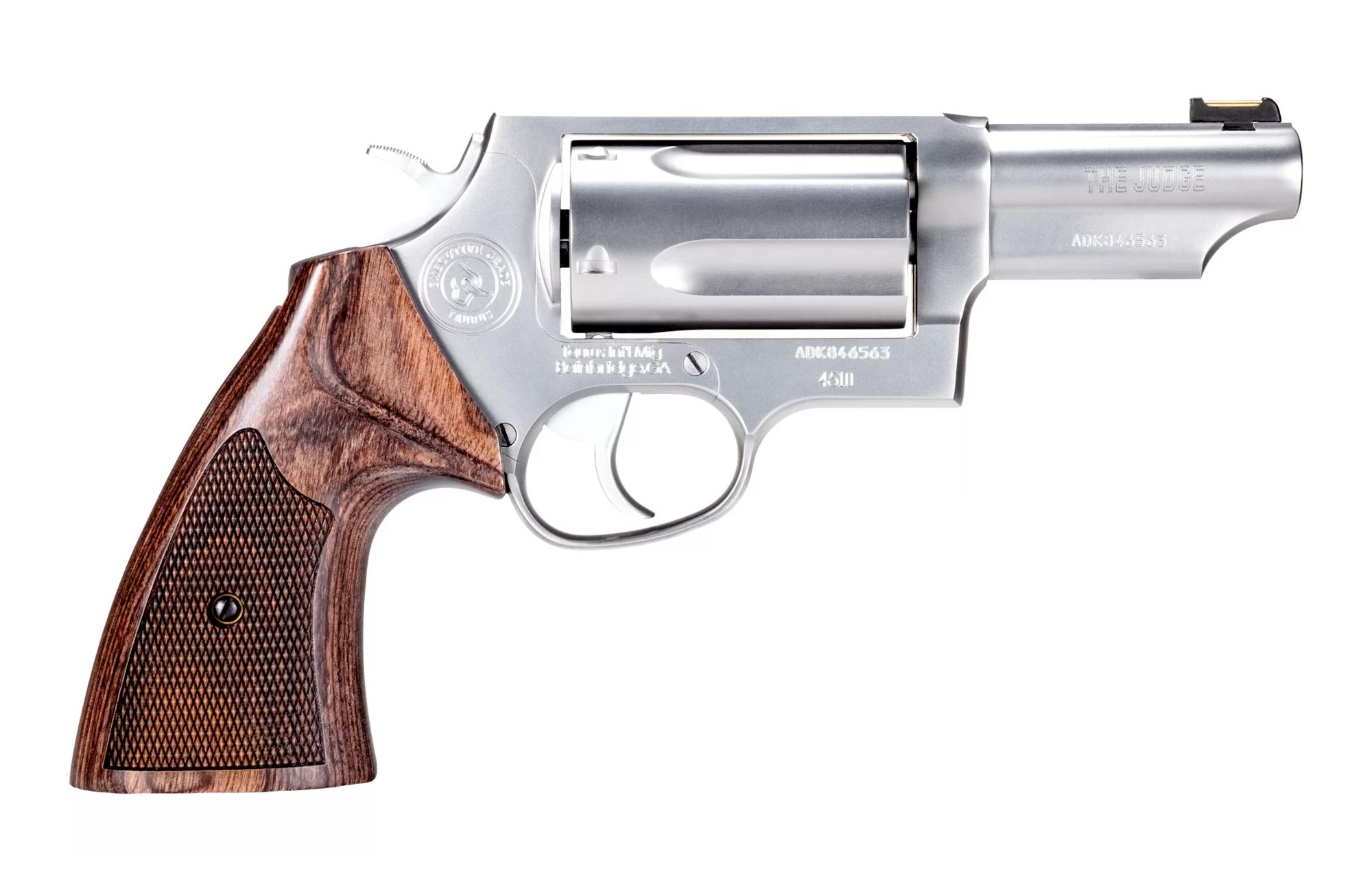 TAURUS Judge Executive Grade 45 LC / 410 Gauge 3" 5rd Revolver - Stainless-img-0