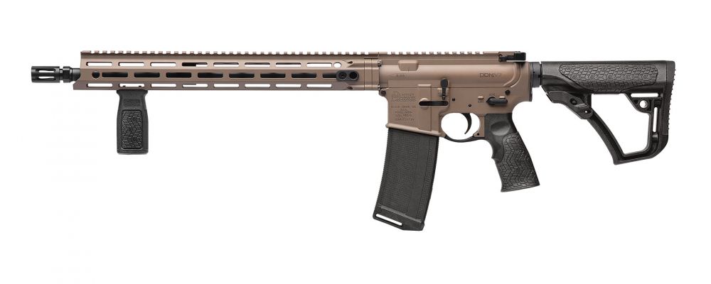 DANIEL DEFENSE DDM4V7 Pro 5.56 NATO 18" 32rd Semi-Auto AR15 Rifle - FDE