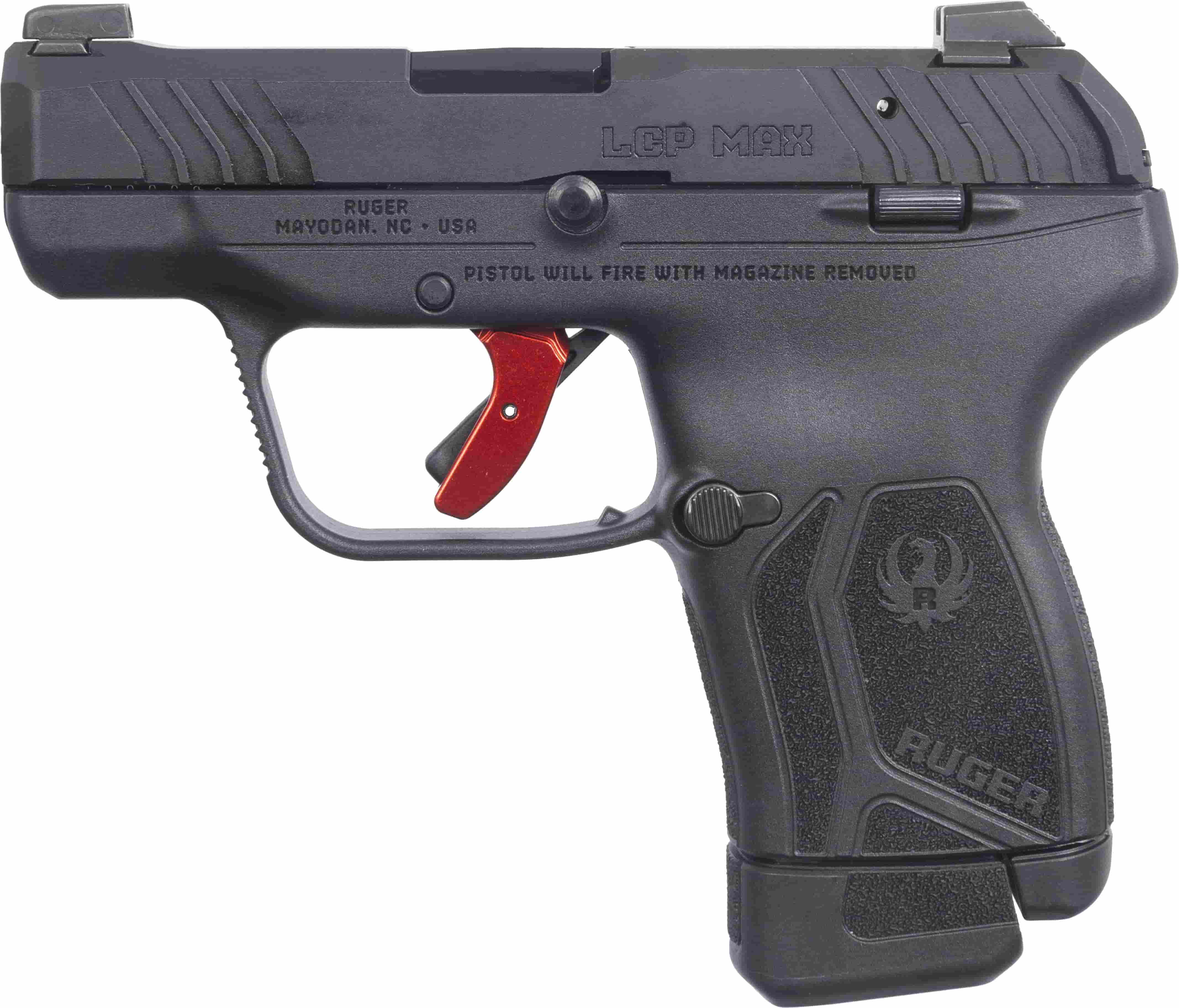 RUGER LCP Max 380 ACP 2.8in Black 10rd | KYGUNCO