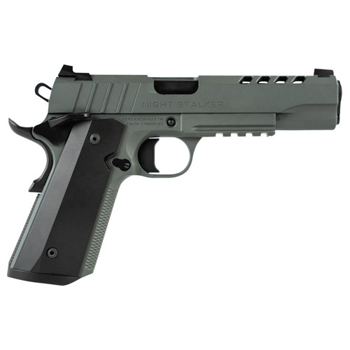 TISAS 1911 Night Stalker 45ACP 5" 8rd Pistol | Platinum Grey