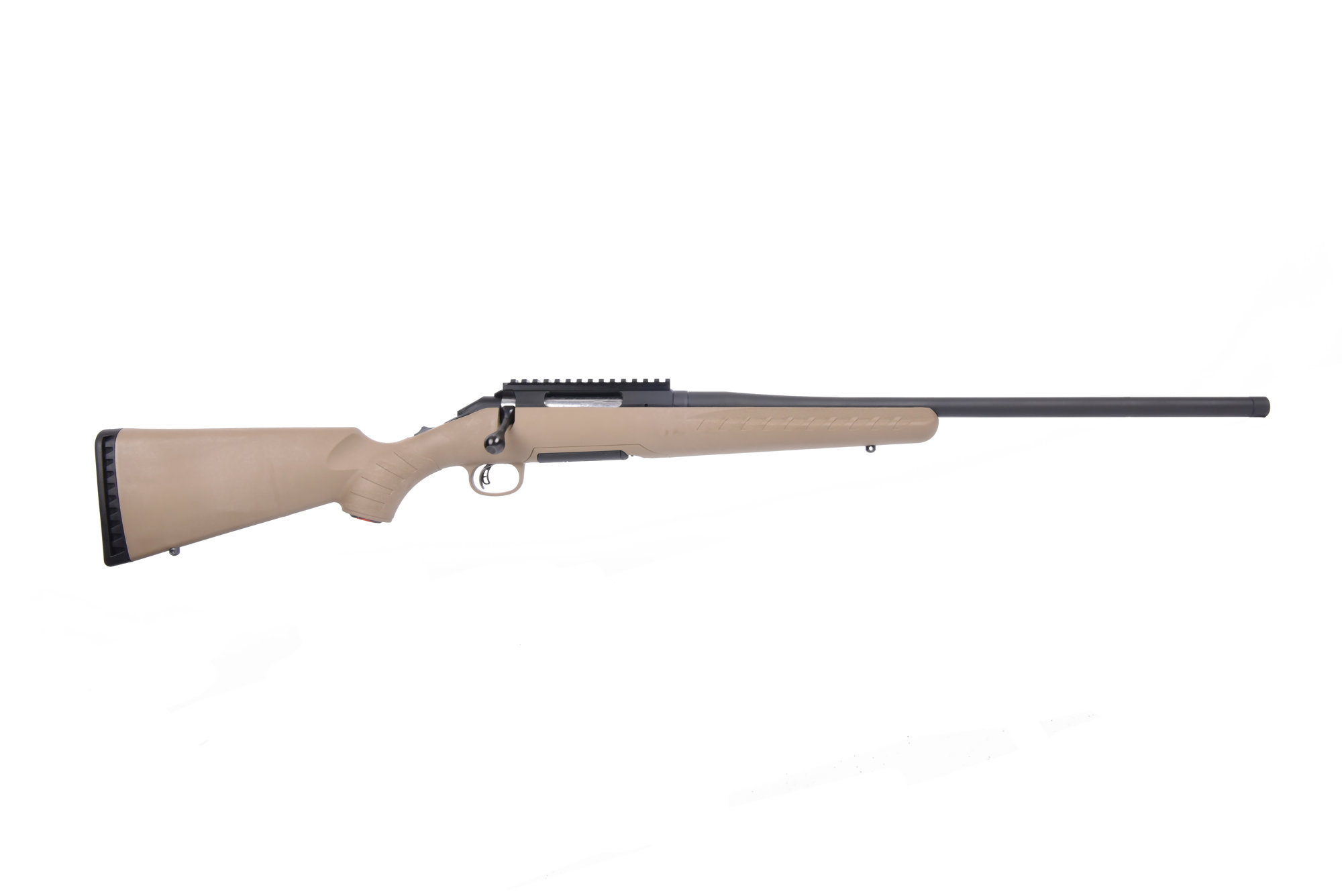 RUGER American Predator 308 Win 22" 4rd Bolt Rifle w/ Threaded Barrel FDE / Black KYGUNCO