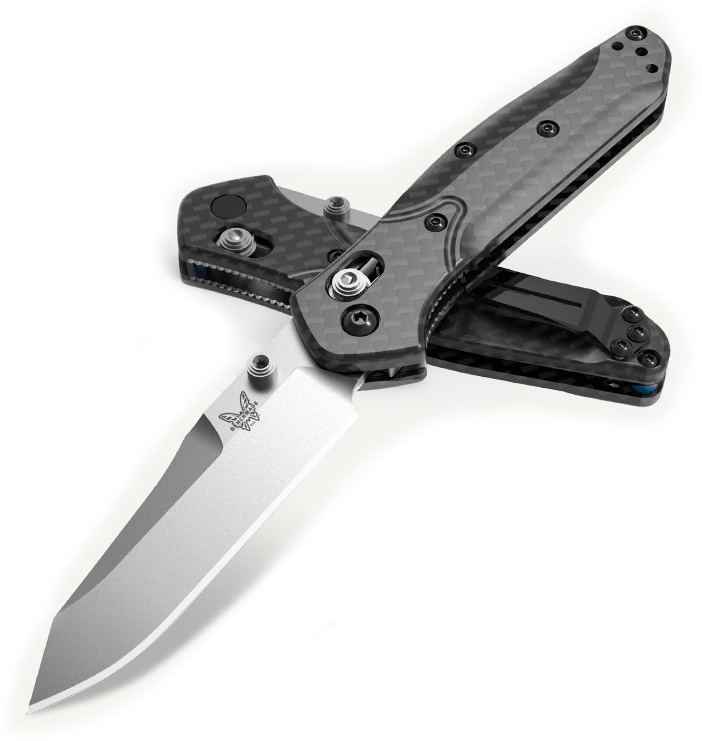 BENCHMADE 945 2 Mini Osborne Folding Knife 2 92 Plain Blade Carbon benchmade-945-2-mini-osborne-folding-knife-2-92-plain-blade-carbon