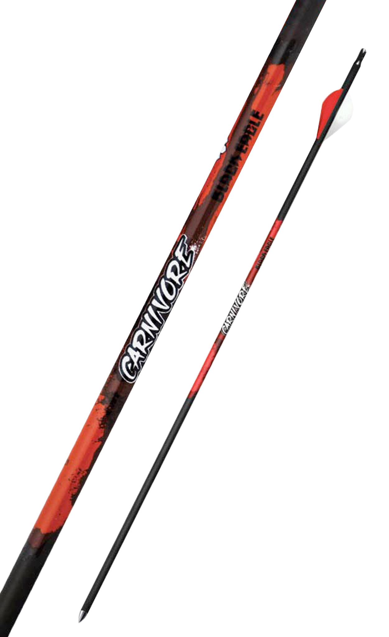 BLACK EAGLE ARCHERY Carnivore Fletched Arrows .001" 6 Pack 400