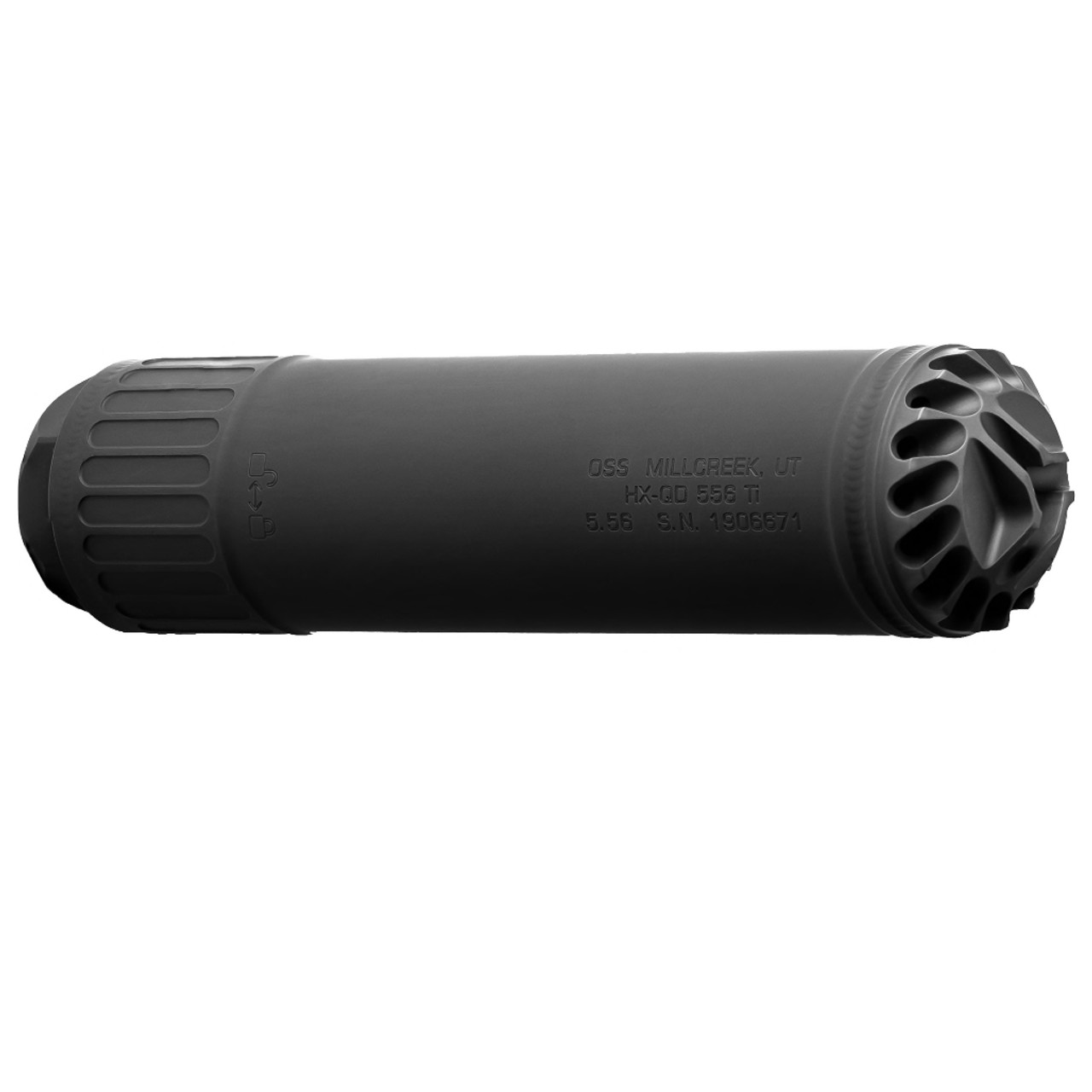 HUXWRX SAFETY CO HX-QD 556 Ti 6.44" Quick Detach Rifle Silencer ...