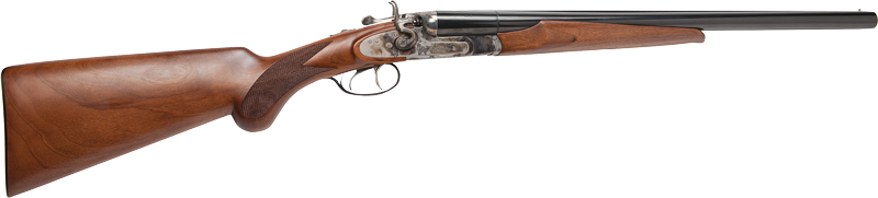 CIMARRON Doc Holliday 12Ga 20" Side by Side Shotgun - Case Hardened / Black-img-0