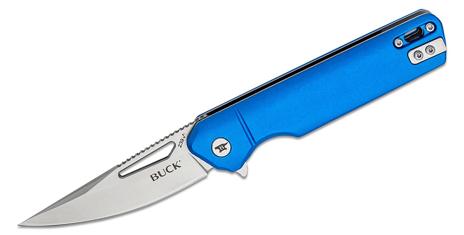 Buck Knives Infusion Folding Knife Blue Kygunco