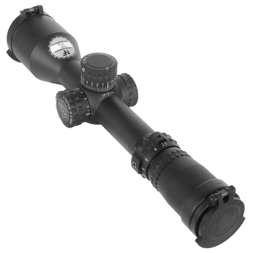 Nightforce nx8 2 5 20x50mm moa xt zerostop riflescope black kygunco