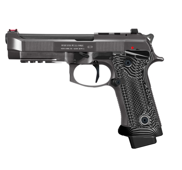 BERETTA 92XI Limited Carry SAO 9mm 5" 22rd Optic Ready Pistol | Carbon Grey-img-0