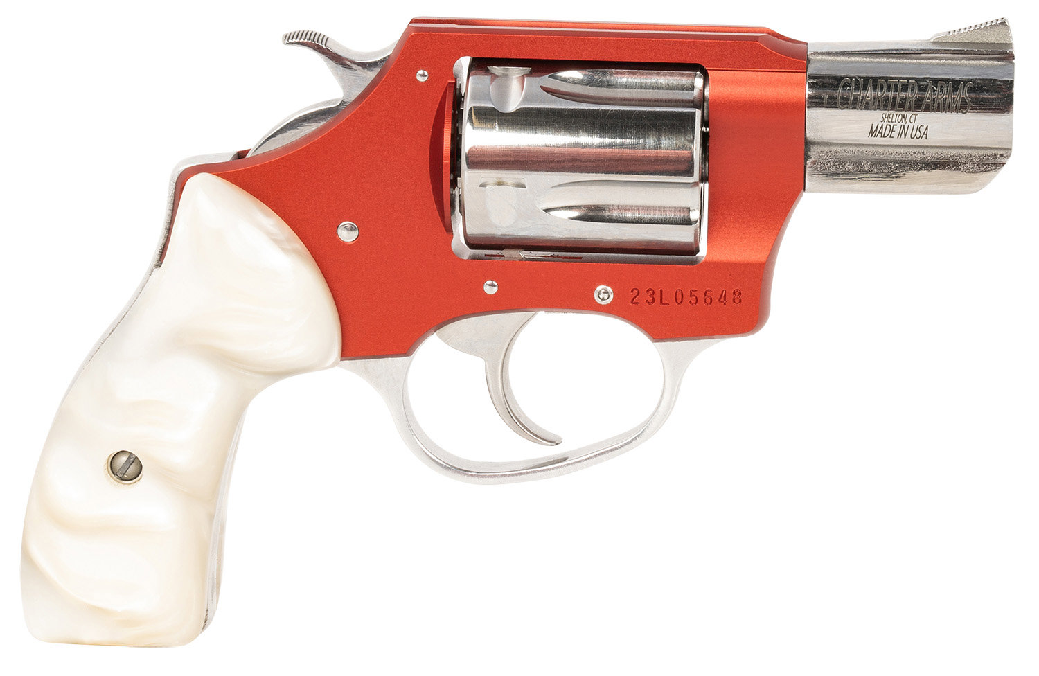 CHARTER ARMS Chic Lady 38 Special 2" 5rd Revolver Red Pearlite