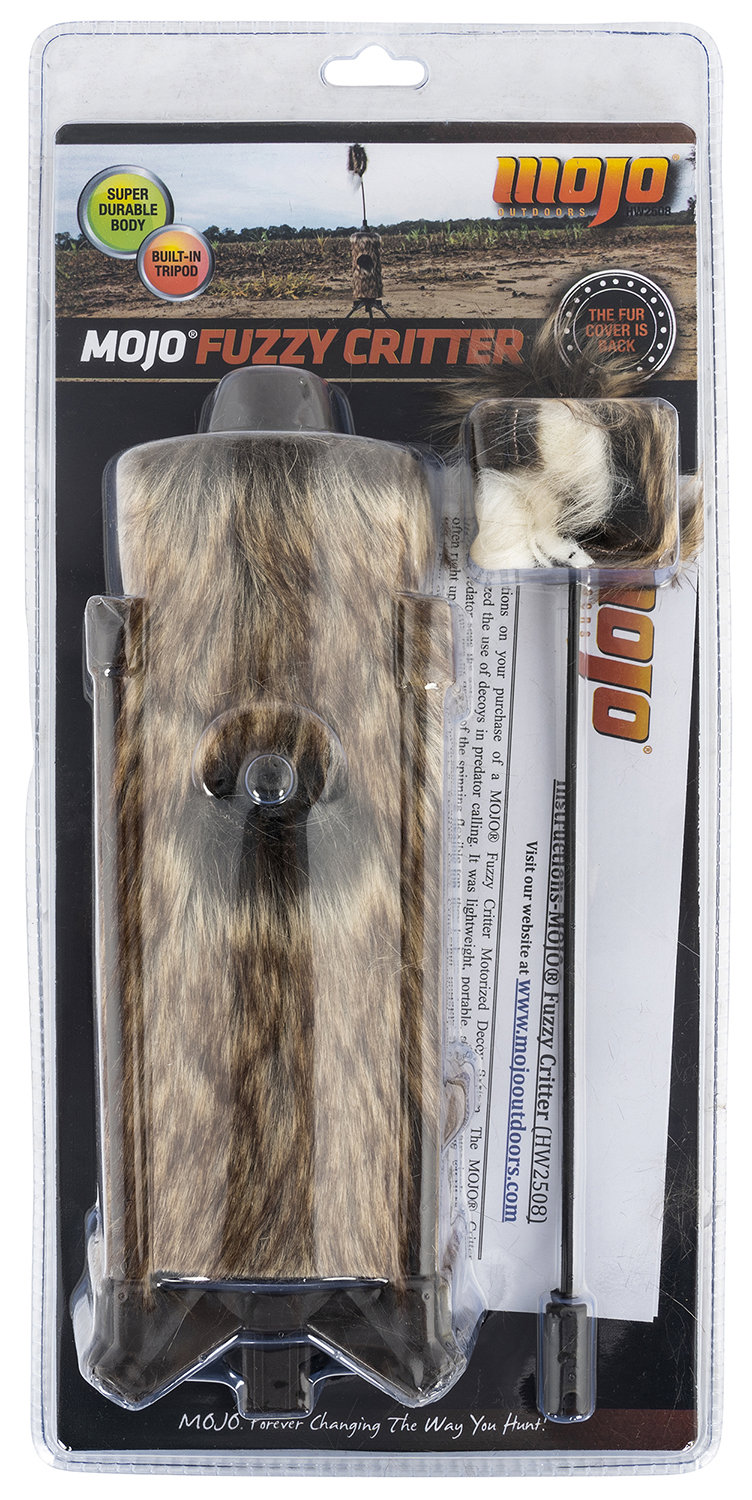 MOJO OUTDOORS Fuzzy Critter Predator Decoy with BuiltIn Tripod KYGUNCO
