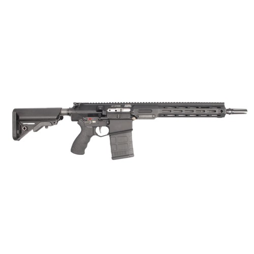 LMT MARSH 762x51 NATO 135 Pinned 16 20rd SemiAuto Rifle  MLOK  Black