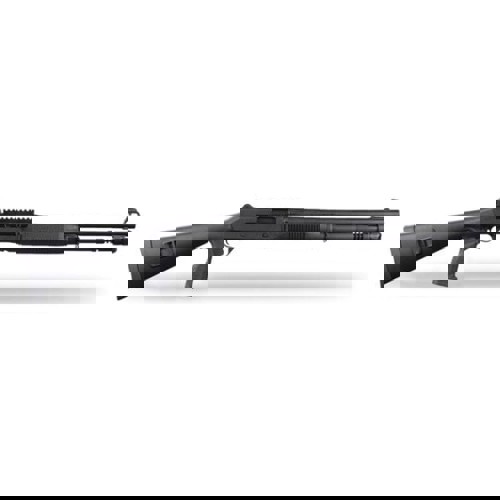 PANZER ARMS M4 Tactical 12 Gauge 3" 18.5" 5rd Semi-Auto Shotgun w/ Fixed Standard Stock | Black