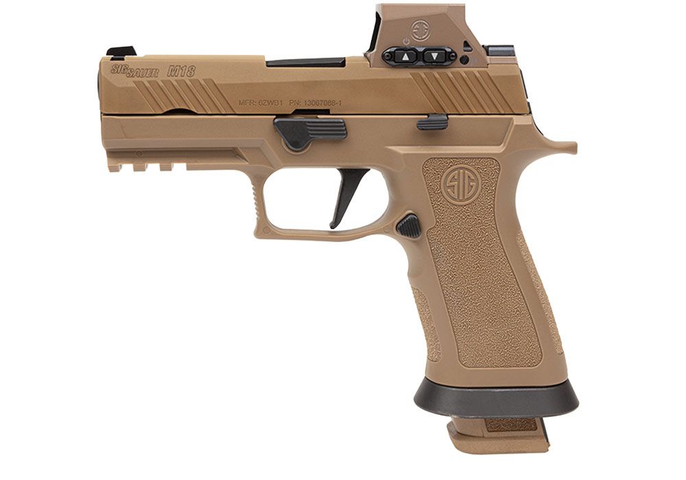 SIG SAUER P320 M18 9mm 3.9in Tan 21rd-img-0