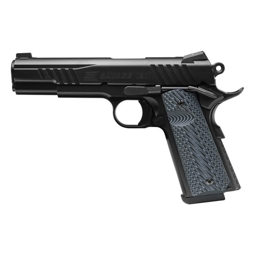 SAVAGE ARMS 1911 Government 45ACP 5 8rd Pistol  Black w Grey VZ G10 Grips