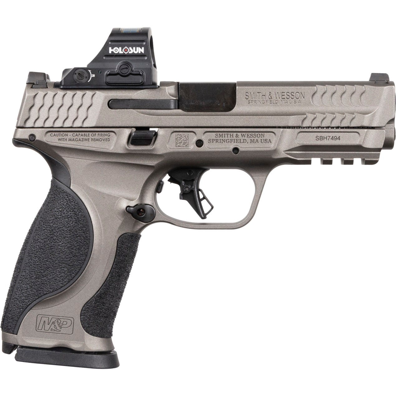 SMITH & WESSON M&P M2.0 9mm 4.25" 17rd Pistol w/ Holosun HS407C X2 | Metal Tungsten
