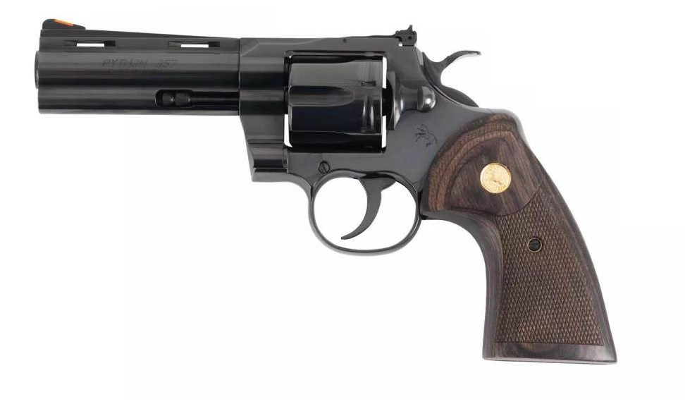 超美品 MARUZEN COLT PYTHON .357 MAGNUM COLT Python 357 Mag / 38 Special 4.25ʺ 6rd Revolver - Blued
