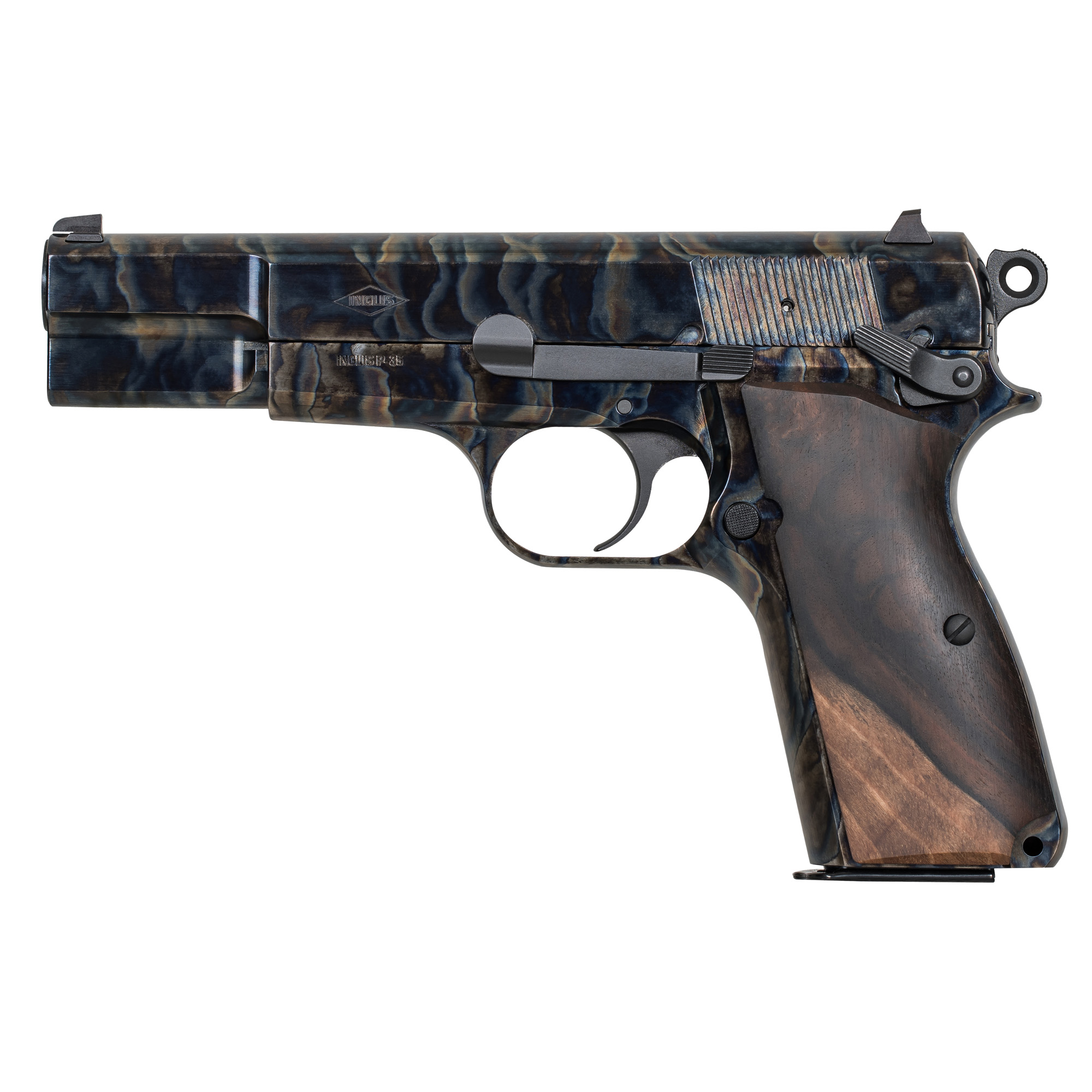 MILITARY ARMAMENT CORP INGLIS GP-35 9mm 4.7ʺ 15rd - Hard Chrome Finish ...