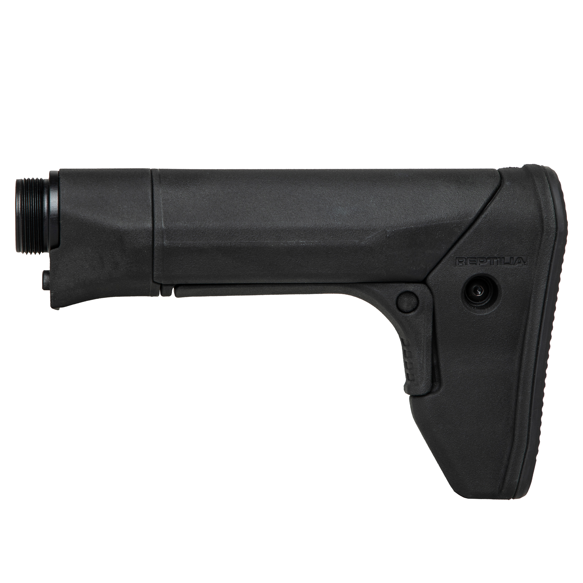 REPTILIA RECC-E Carbine Stock fits SR-15/M4/AR-15 | Black | KYGUNCO