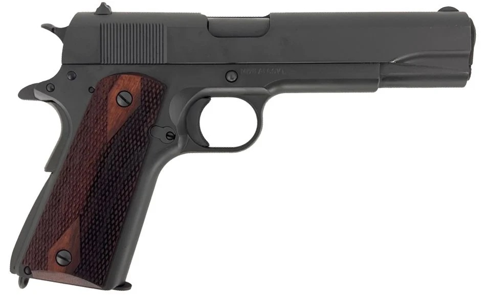 TISAS 1911 Government 45 ACP 5ʺ 7+1 Pistol | Dark Grey w/ Walnut Grips ...