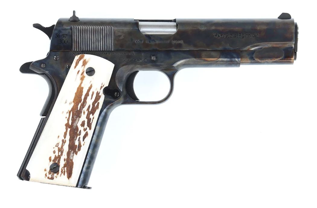 CNC FIREARMS 1911 VINTAGE 45 ACP 5in Case Hardened 7rd-img-0