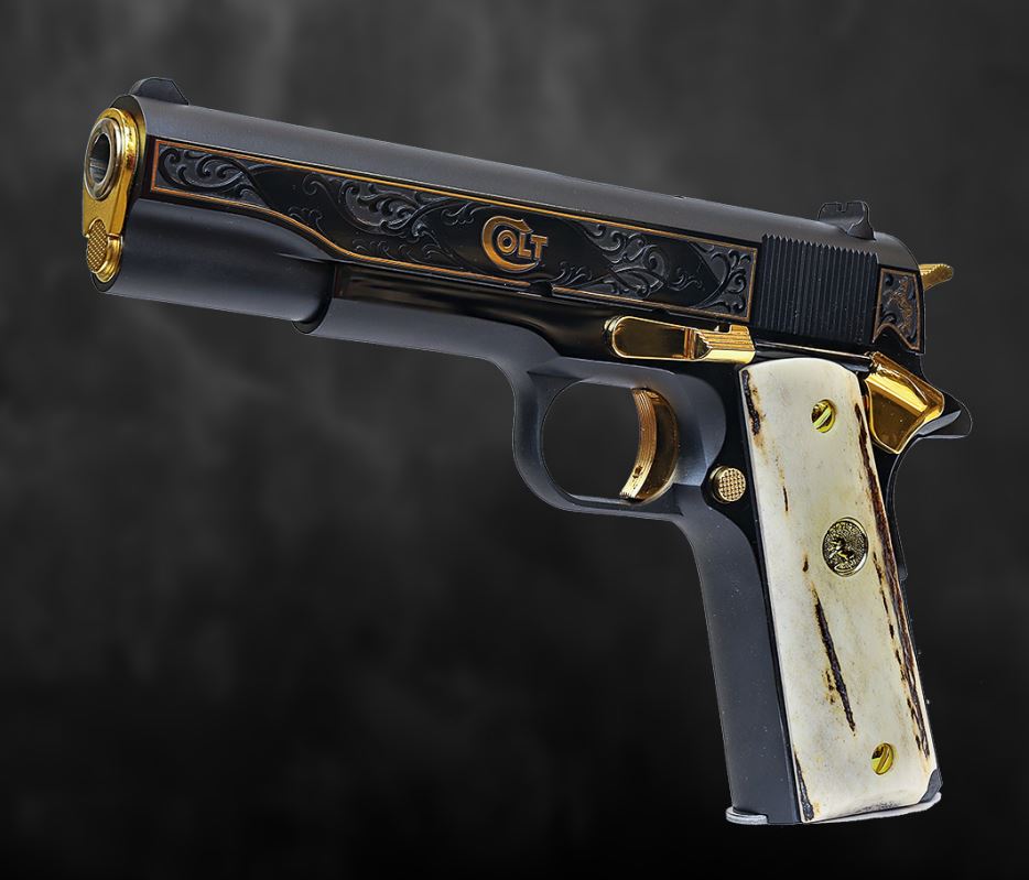 COLT 1911 Government ʺEl Compadreʺ 38 Super 5ʺ 9rd Pistol w