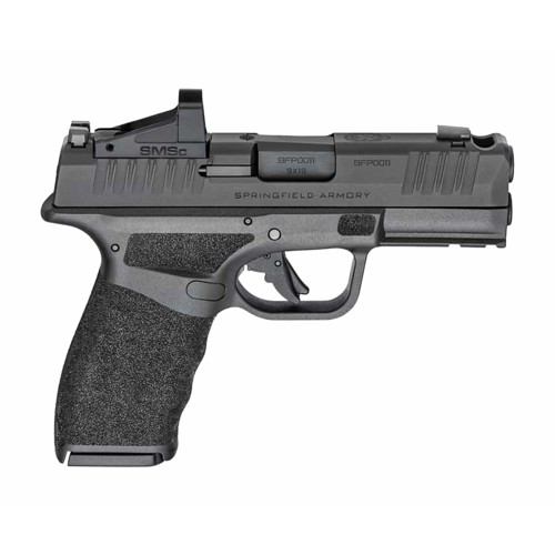 SPRINGFIELD Hellcat Pro Comp OSP 9mm 37 15rd17rd Pistol w SMSc Reflex Sight  Black