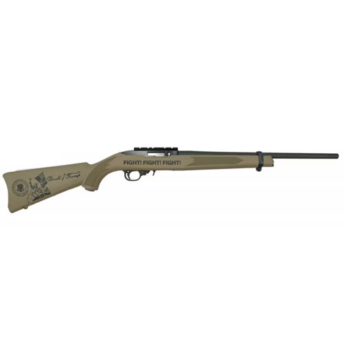 RUGER 10/22 Trump FIGHT Limited Edition 22LR 18.5" 10rd - FDE
