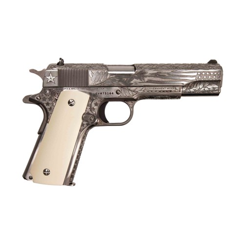 COLT Custom Engraved Patriotic 1911 Classic SS 45 ACP 5" 8rd Pistol