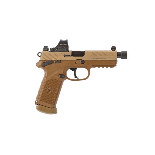 FN AMERICA FNX-45 Tactical 45 ACP 5.3" 15rd w/ Holosun 407C - FDE
