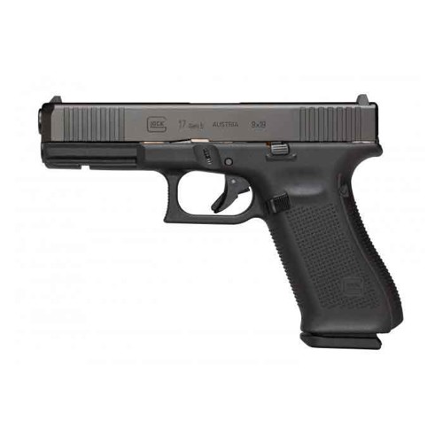 GLOCK G17 9mm 4.49ʺ 17rd - Black w/ Night Sights - Police Trade In | KYGUNCO