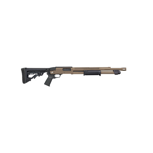 MOSSBERG 590R StandOff Cerakote 12 Gauge 185 6rd  FDE