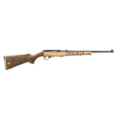 RUGER 10/22 22 LR 18.5ʺ 10rd - Gator Engraved Wood | KYGUNCO