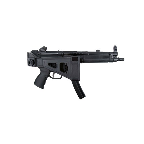MILITARY ARMAMENT CORP MAC 5 9mm 8.9ʺ 30rd - Black w/ SB Tactical SBT5 Brace | KYGUNCO
