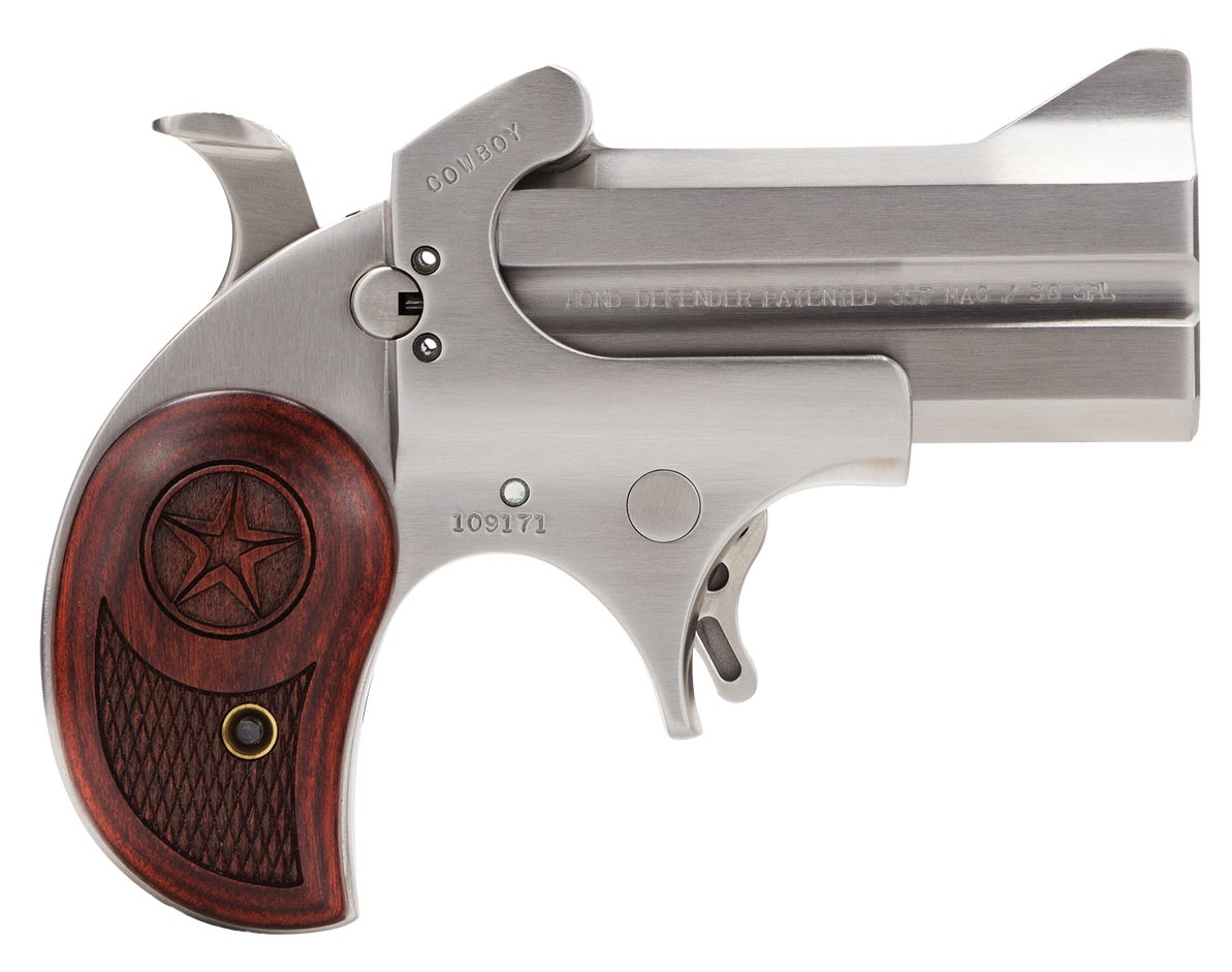 BOND ARMS Cowboy Defender 357 Mag 3in Stainless 2rd-img-0