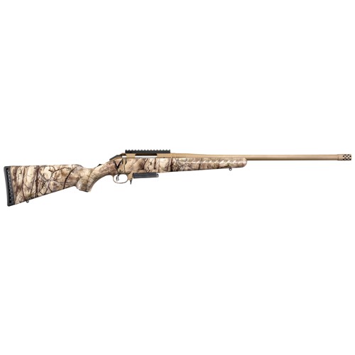 RUGER American 300 Win Mag 24ʺ 3rd w/ Threaded Barrel - Go Wild Camo & Bronze | KYGUNCO