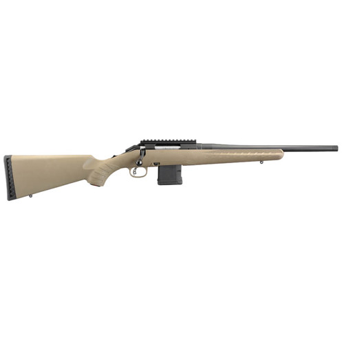 RUGER American Ranch 300 AAC Blackout 16.1ʺ 10rd Bolt Rifle w/ Threaded Barrel - FDE | Black | KYGUNCO