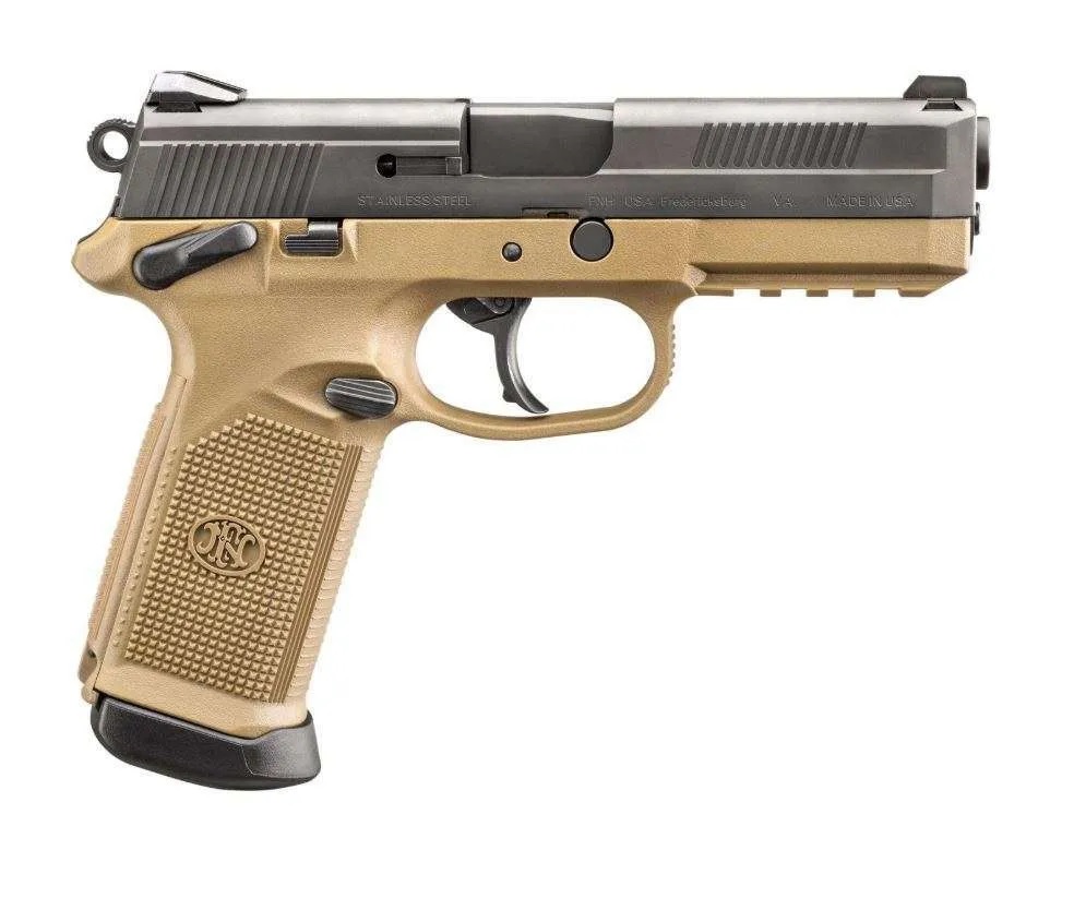 FN AMERICA FNX-45 USG 45 ACP 4.5in Stainless 10rd » KYGUNCO