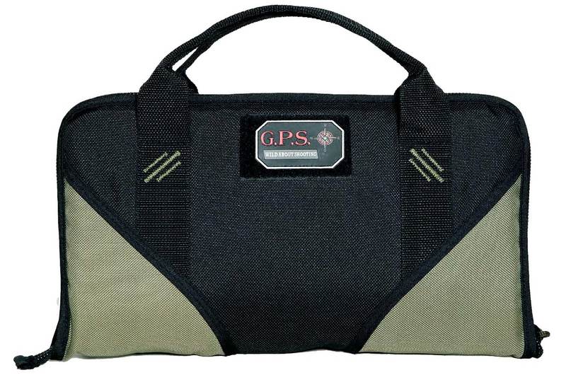 GPS Memory Foam Case Large Green/Black KYGUNCO