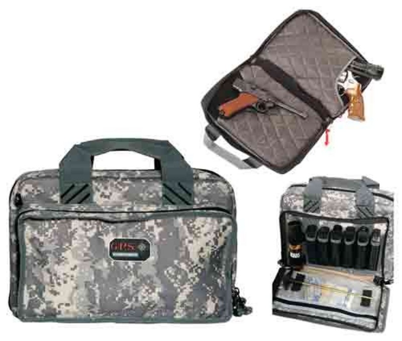 GPS Quad Pistol Range Bag Fall Digital KYGUNCO