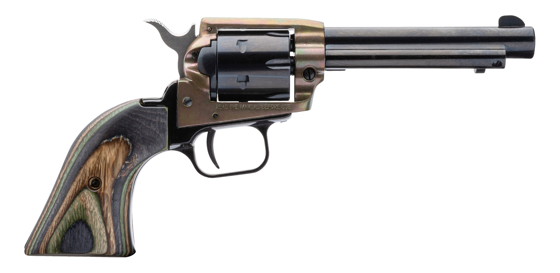HERITAGE MANUFACTURING Rough Rider 22 LR/ 22 WMR 4.8" 6rd Revolver